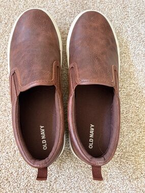 Old Navy Boys Brown Slip-On Casual Shoes
